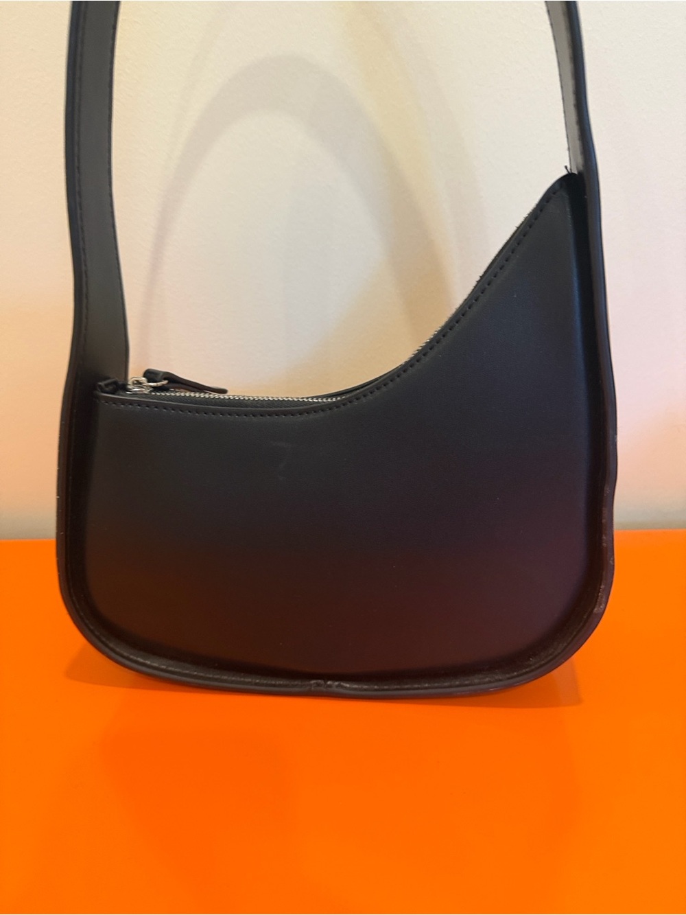 The Row Black Half Moon Shoulder Bag - Picture 5 of 9
